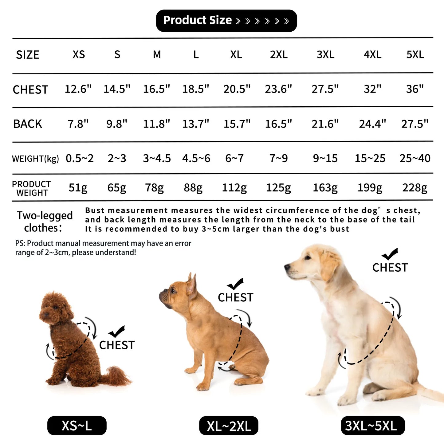 Pets Jacket 100% Cotton