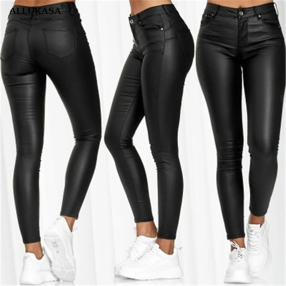Women Stretch High-Waist Pants