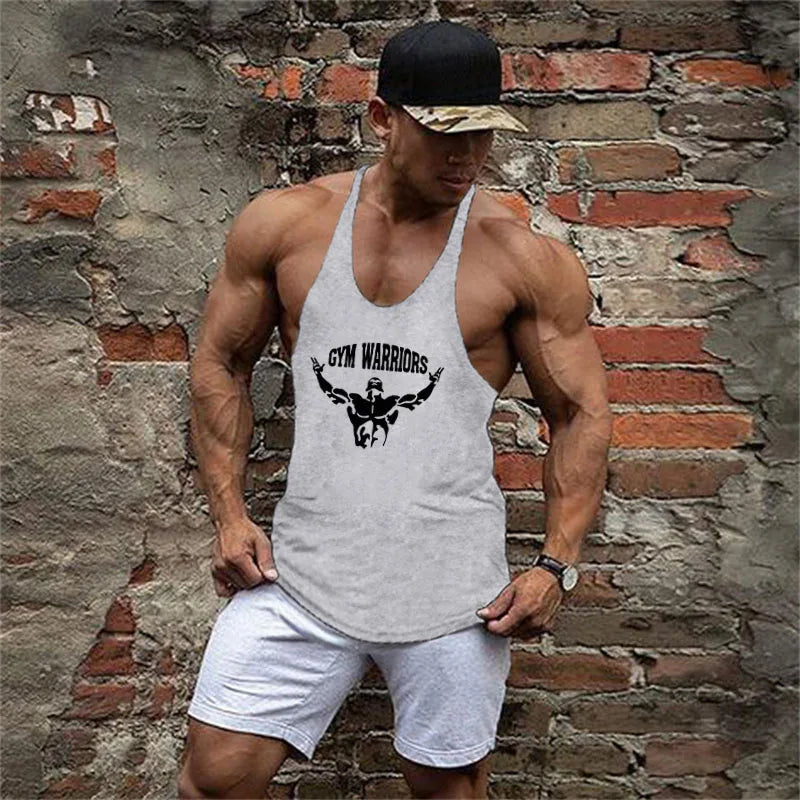 Camisa hombre algodón sin mangas
