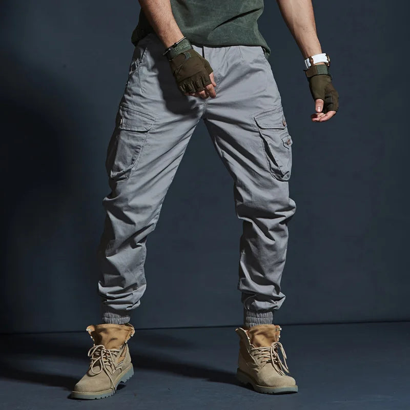 Men Casual Multi Pocket Military Pants