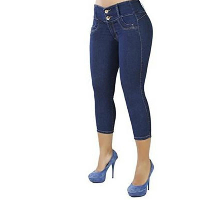 Women Sexy Casual Jeans Elastic - admstore