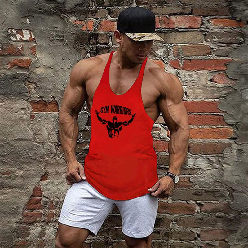 Camisa hombre algodón sin mangas