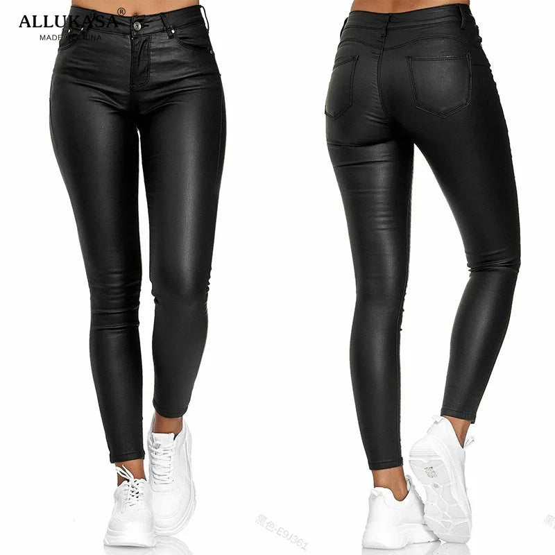 Women Stretch High-Waist Pants