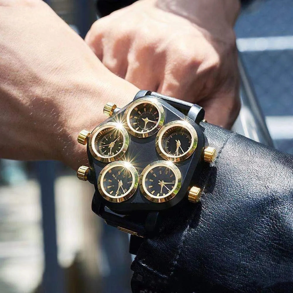 Reloj deportivo de cinco movimientos.