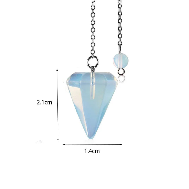 Blue Quartz Pendulums