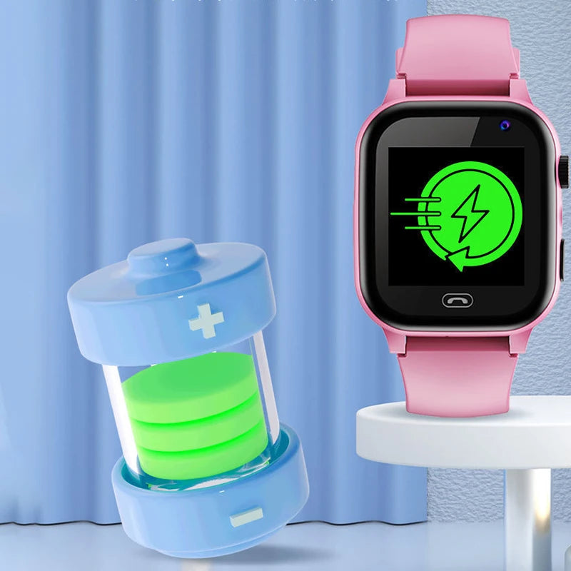 Kids 4G Smart Watch SOS GPS Location - admstore