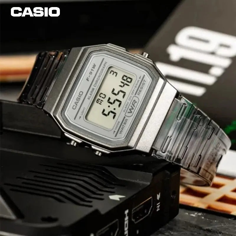Reloj Casio F-91WS Resistente al Agua