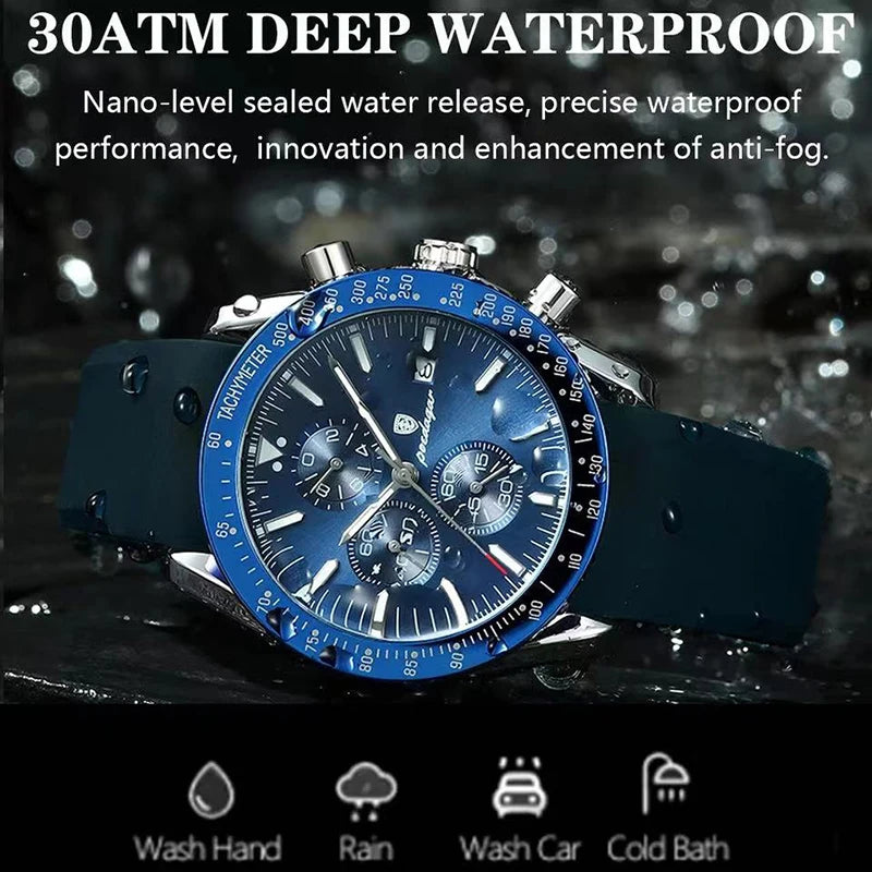 Reloj de hombre resistente al agua