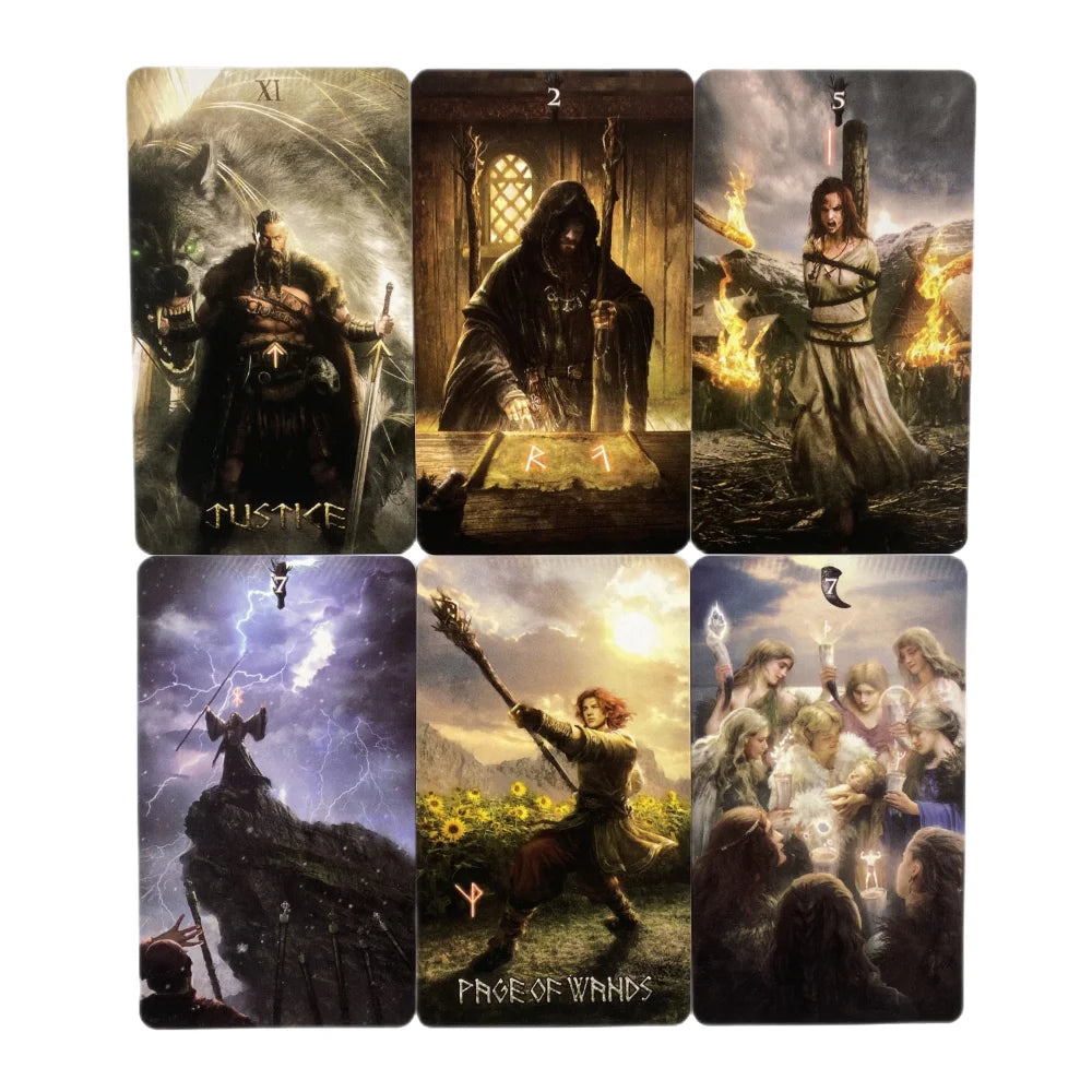 Runic Tarot Cards A 80 Deck Oracle