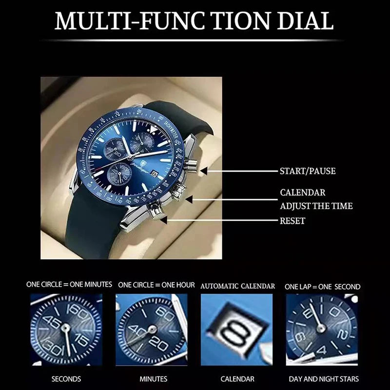 Reloj de hombre resistente al agua