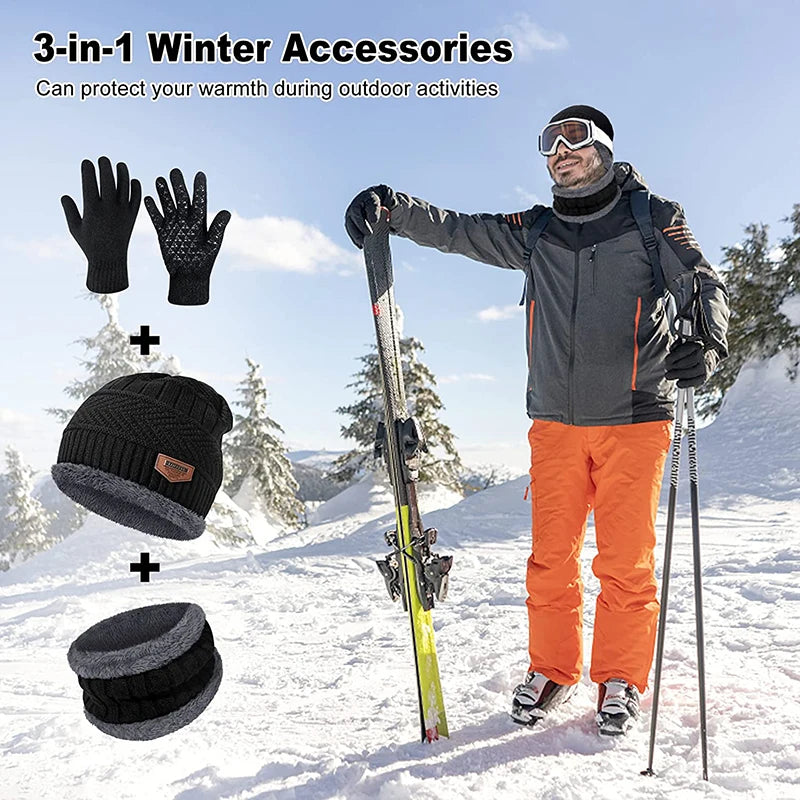 set hat scarf and gloves - admstore