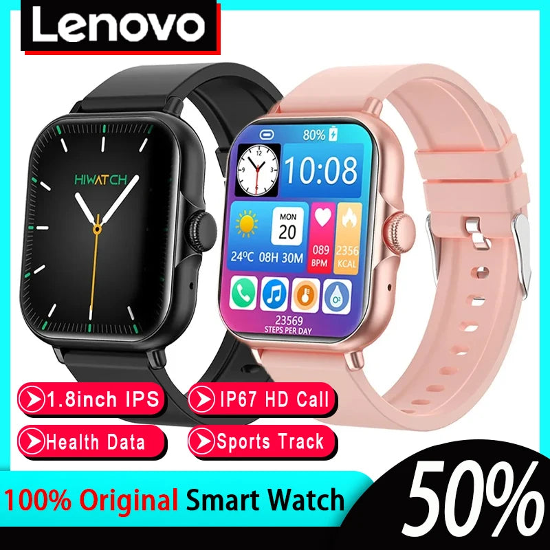 Lenovo Smart Watch Unisex - admstore