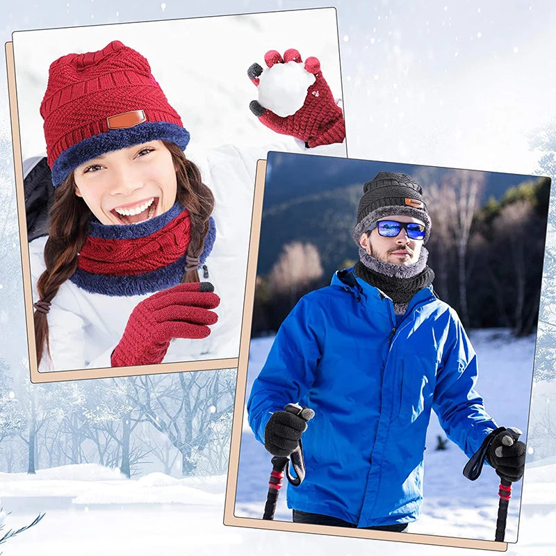 set hat scarf and gloves - admstore