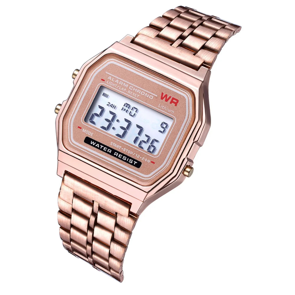 Reloj Plata Oro Rosa Unisex