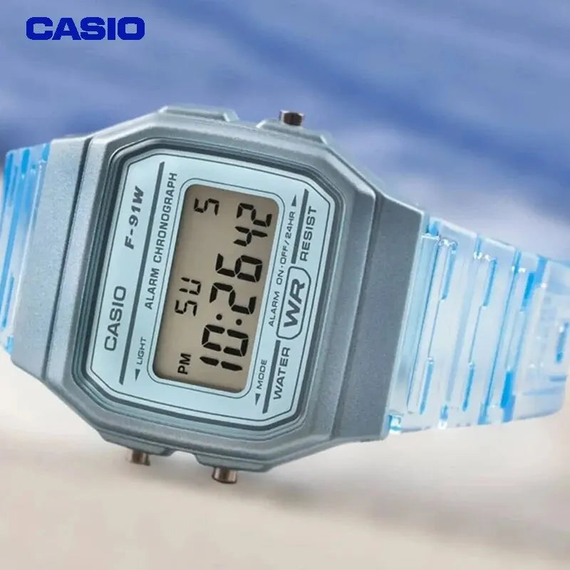 Reloj Casio F-91WS Resistente al Agua