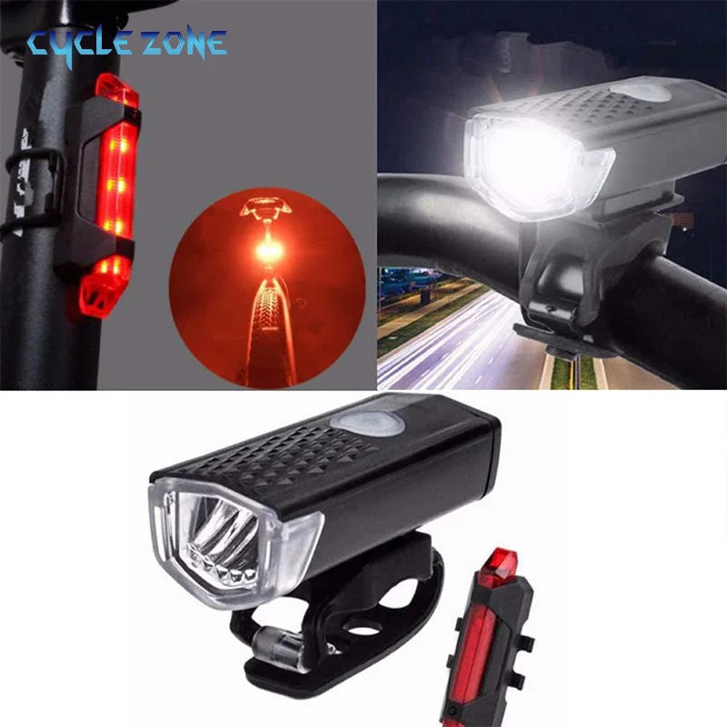 MTB Front Rear Sport Bicycle Light