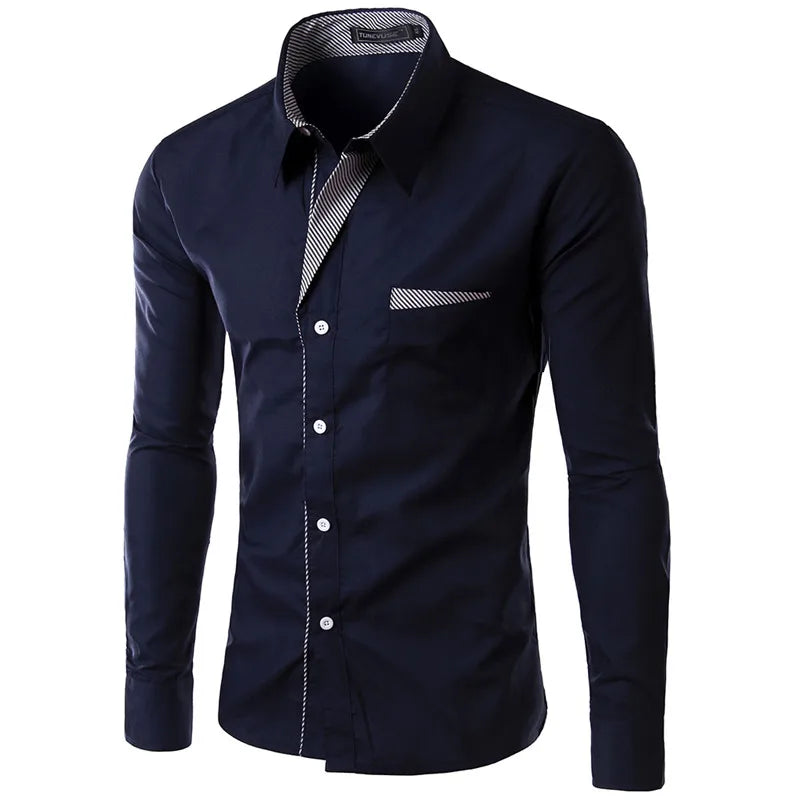 Camisa casual de hombre