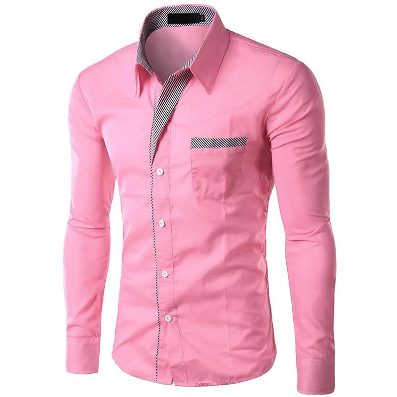 Camisa casual de hombre