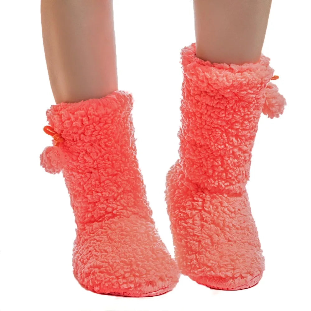 Women Warm Indoor Cotton Slippers - admstore