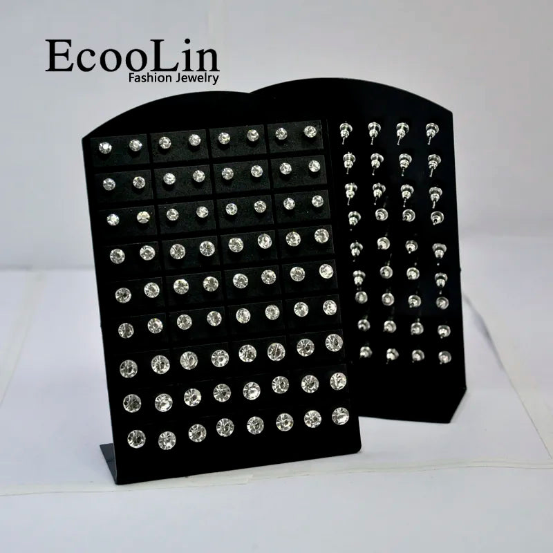 72Pcs (36Pairs) Stainless Steel Earring - admstore