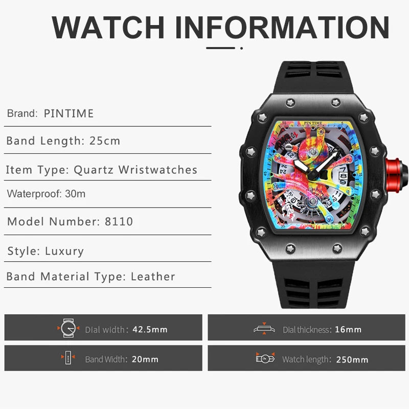 Reloj deportivo para hombre.