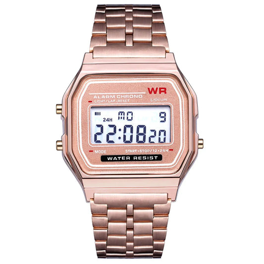 Reloj Plata Oro Rosa Unisex