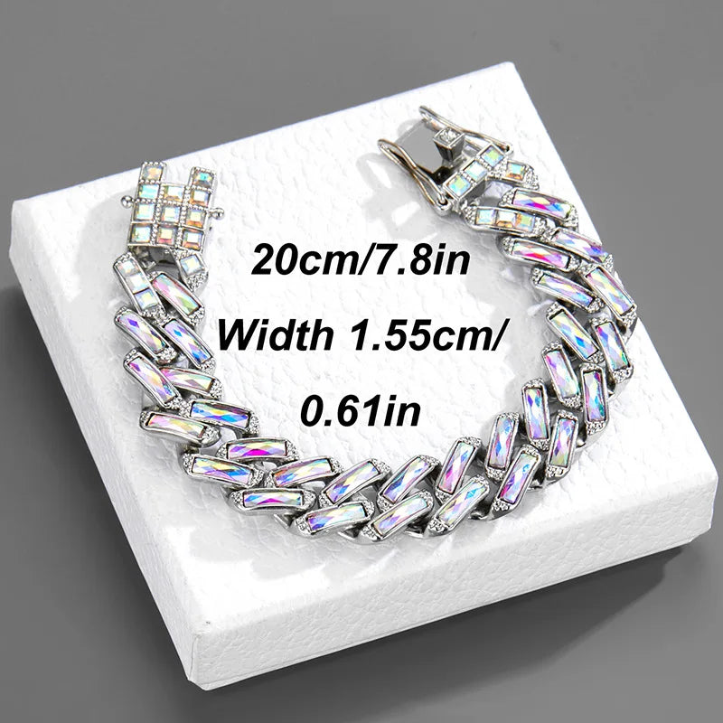 Men Set Jewelry 18K Plated Gold