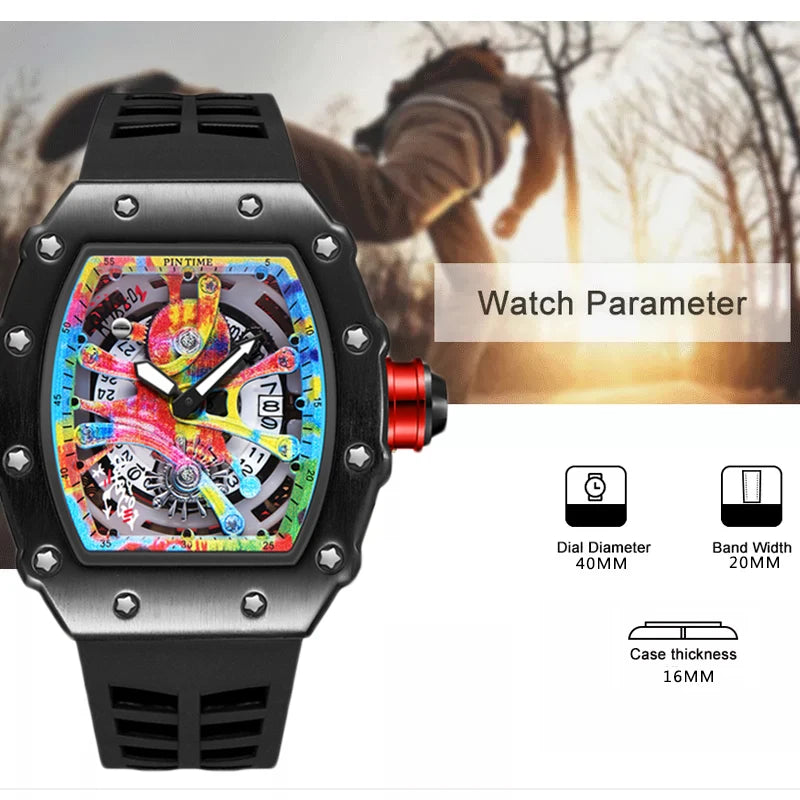 Reloj deportivo para hombre.