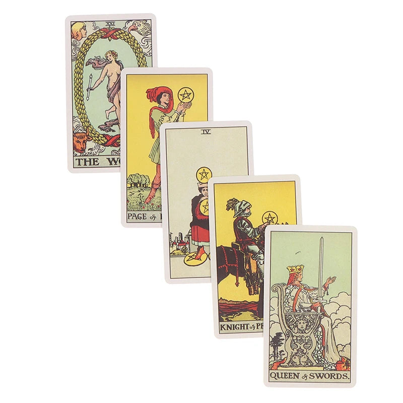 Jinete de cartas de la baraja del tarot Waite