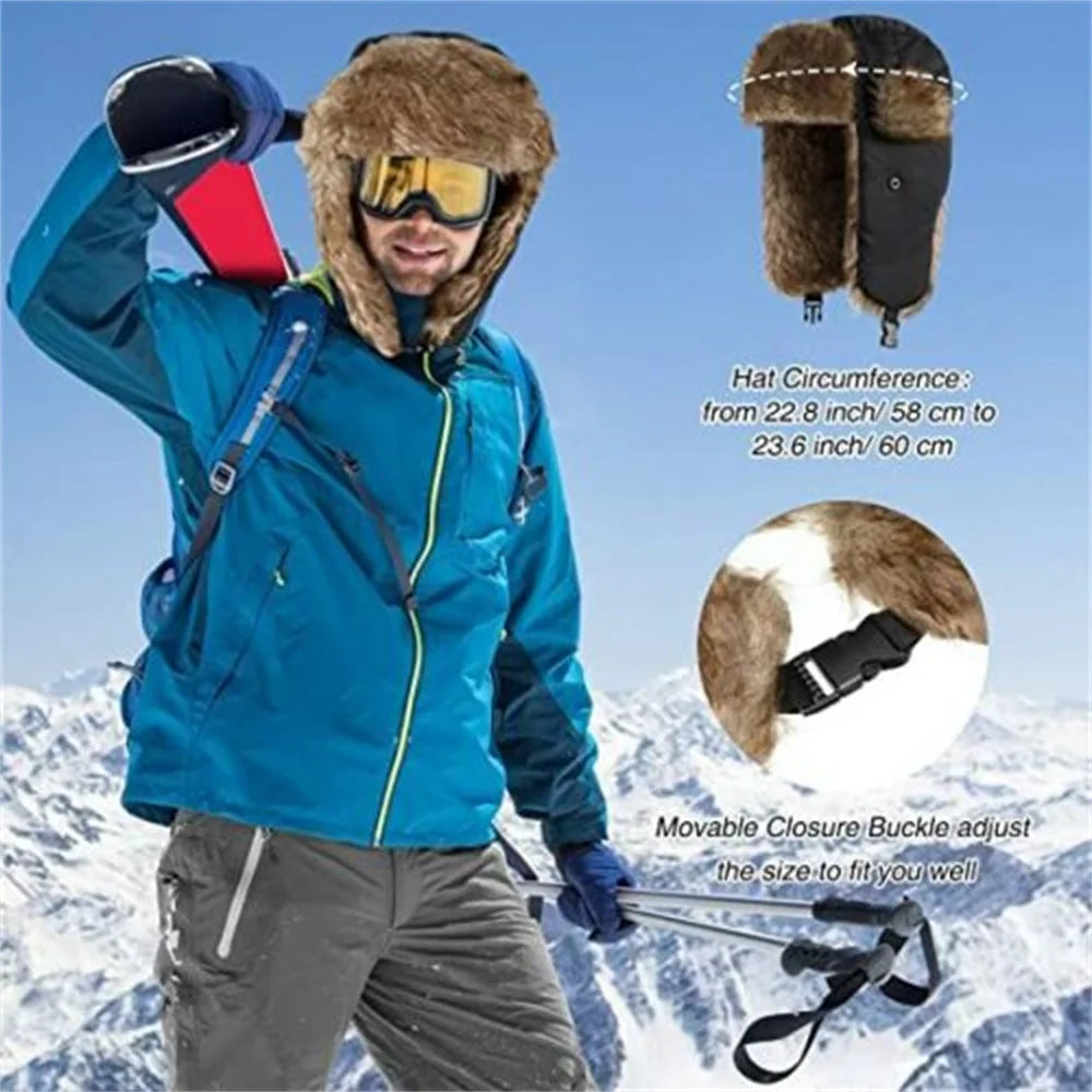 Men Russian Hat Waterproof