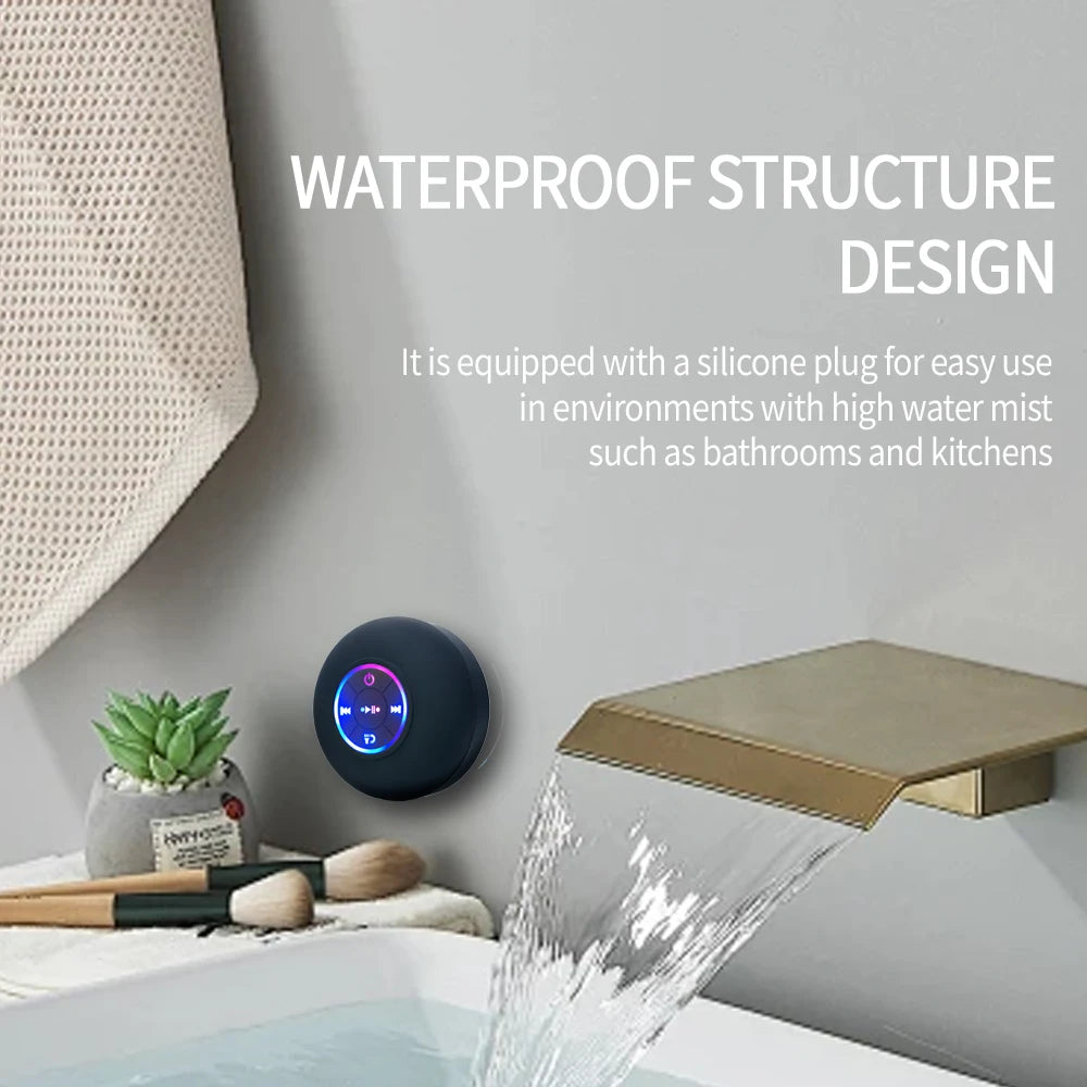 Bluetooth Speaker IPX4 Waterproof