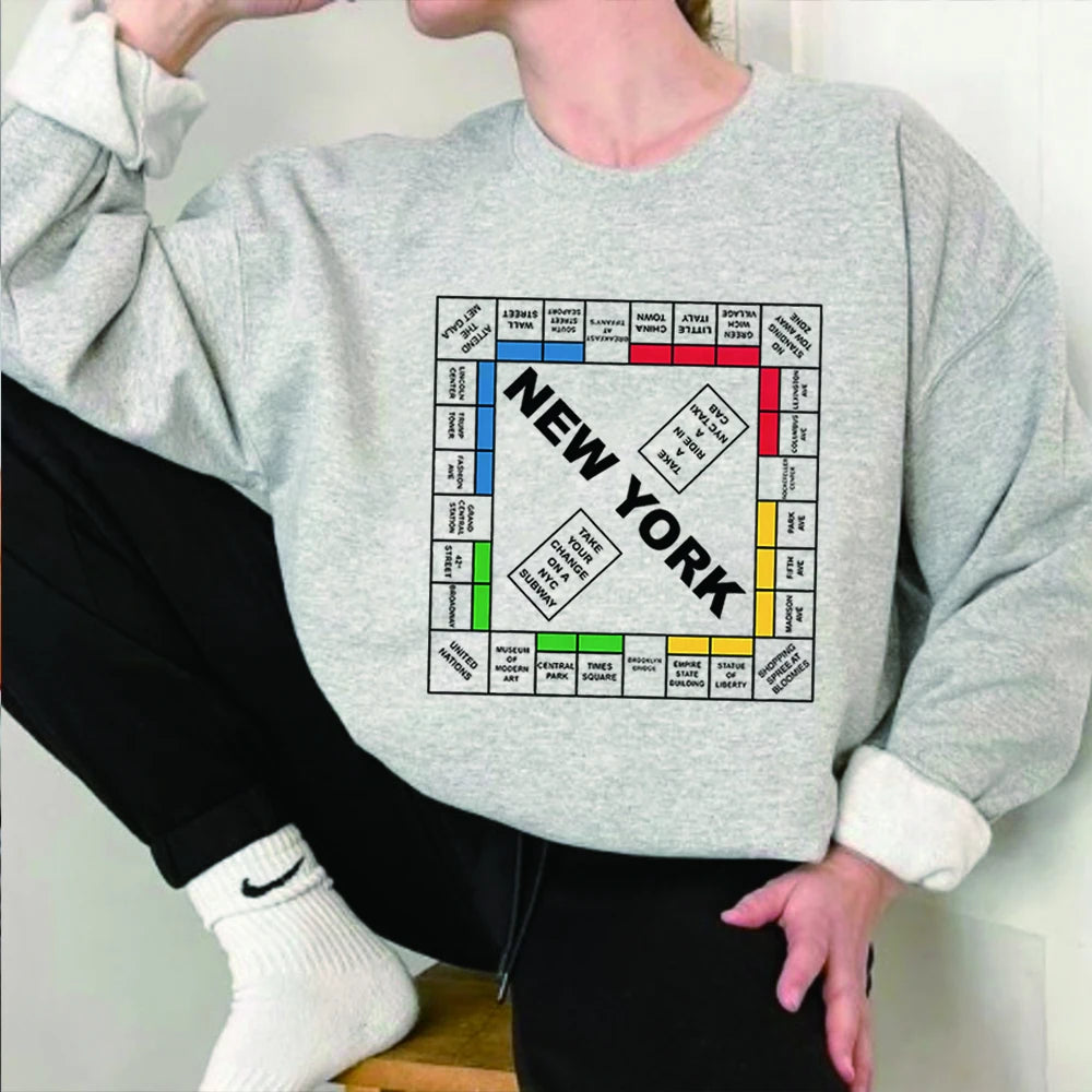Unisex New York Monopoly Sweater