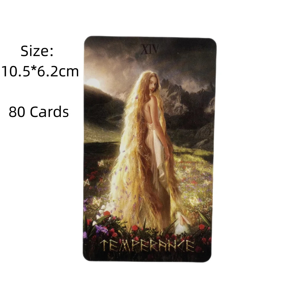 Carte dei Tarocchi runici Un oracolo da 80 mazzi
