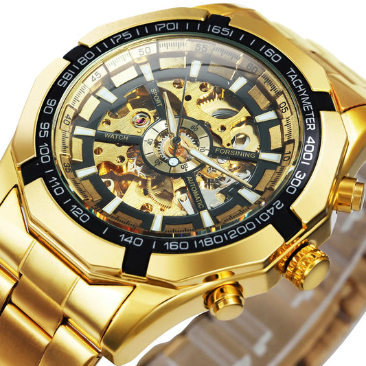 Reloj mecánico Winner para hombre.