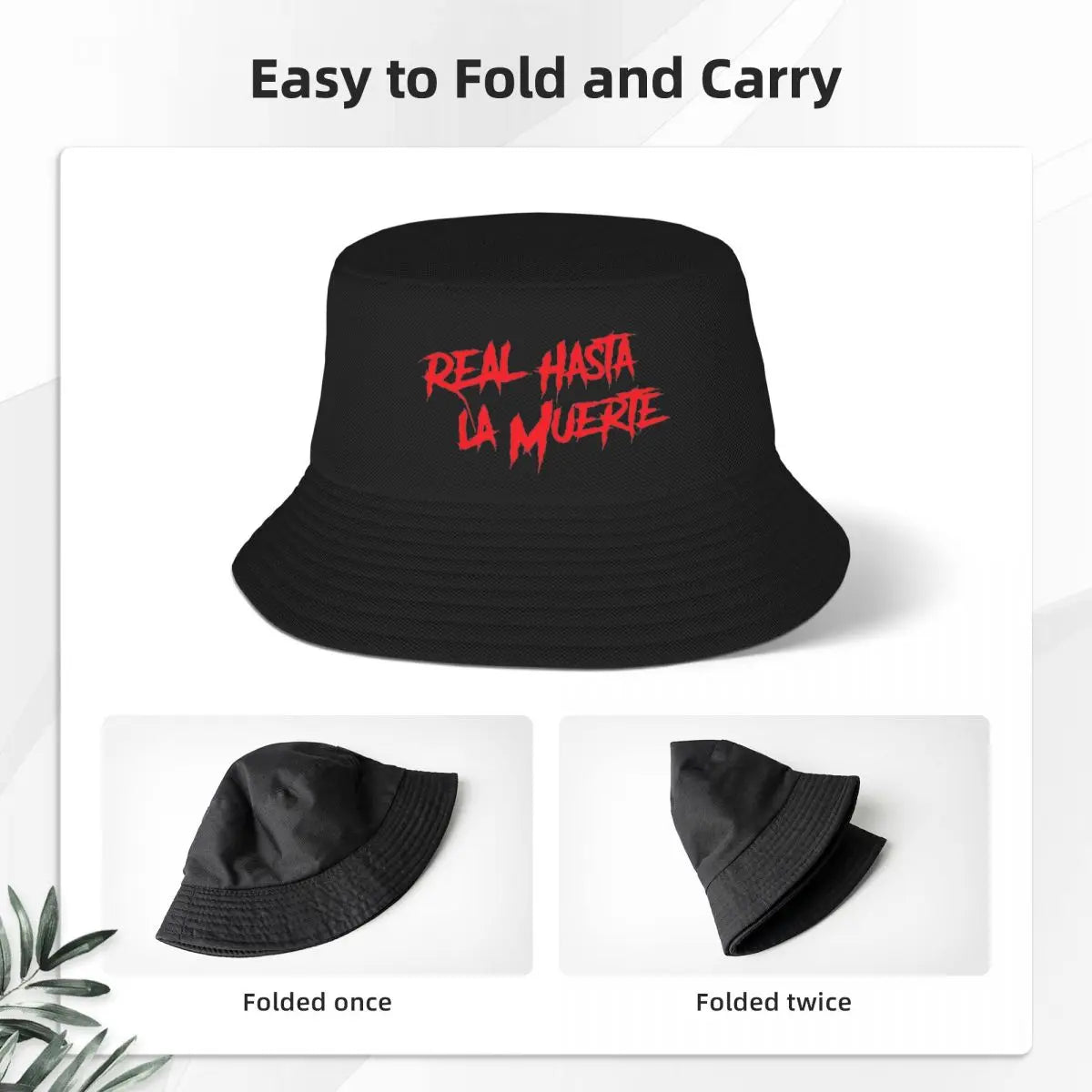 Real Hasta La Muerte Bucket Hat