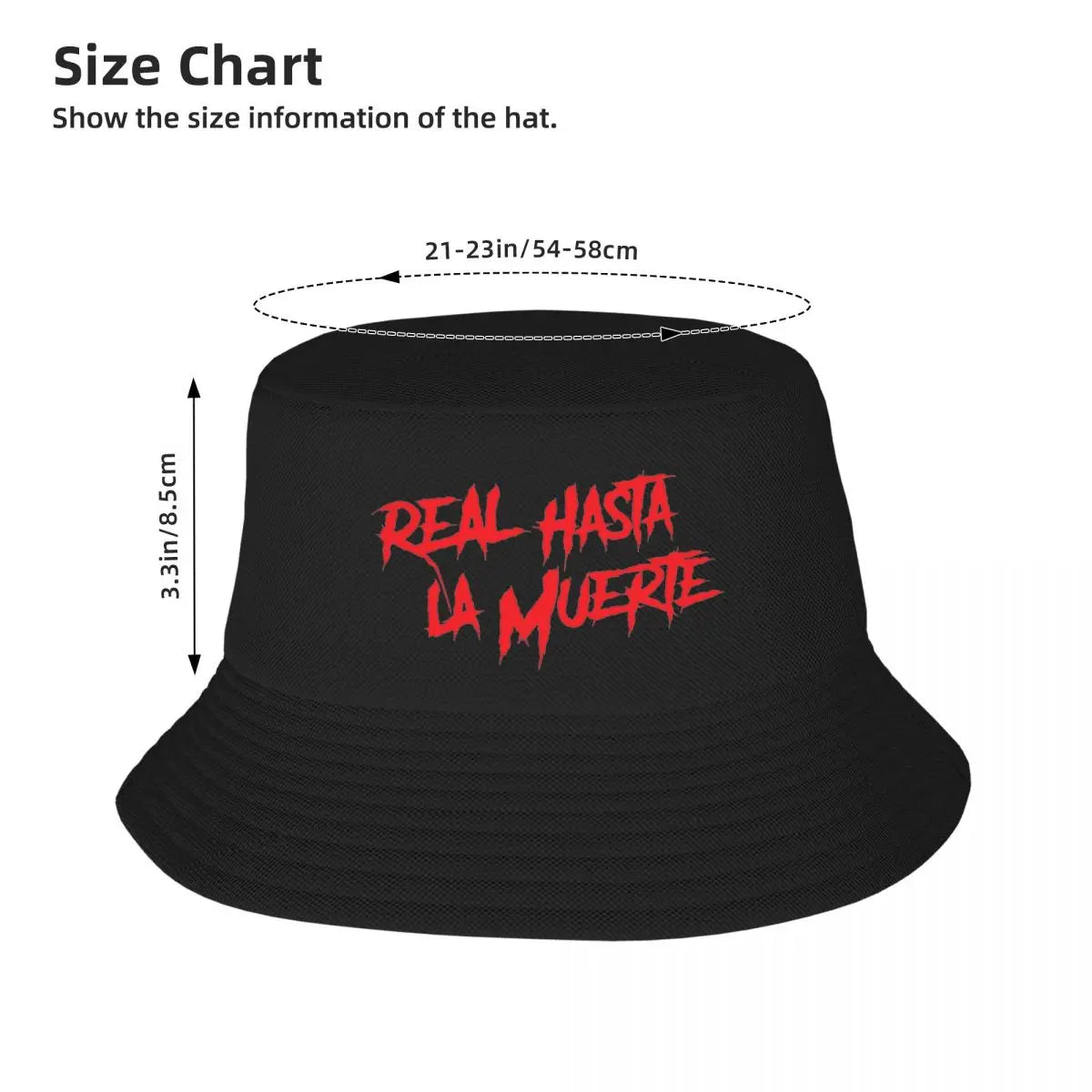 Real Hasta La Muerte Bucket Hat